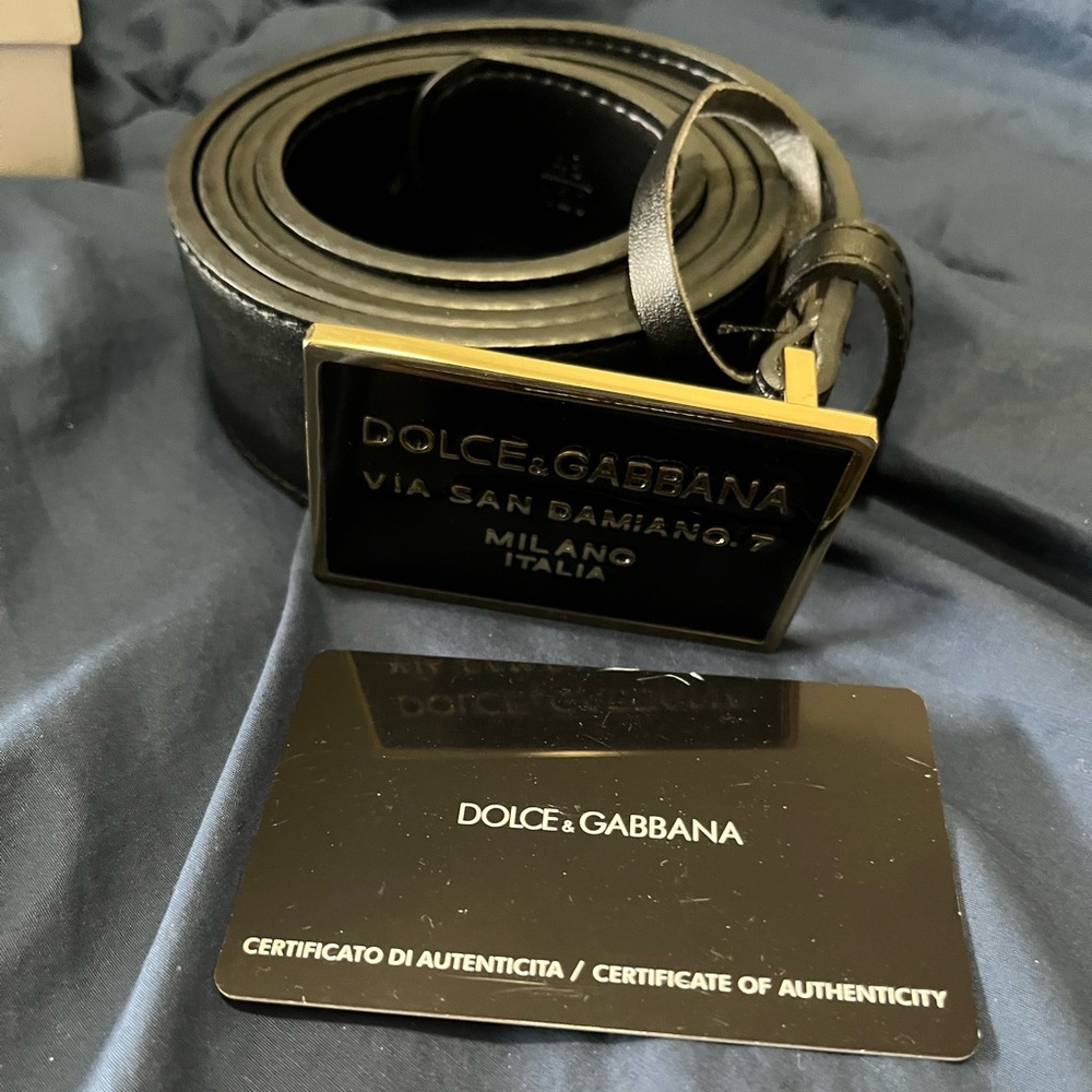 Dolce & Gabbana belt